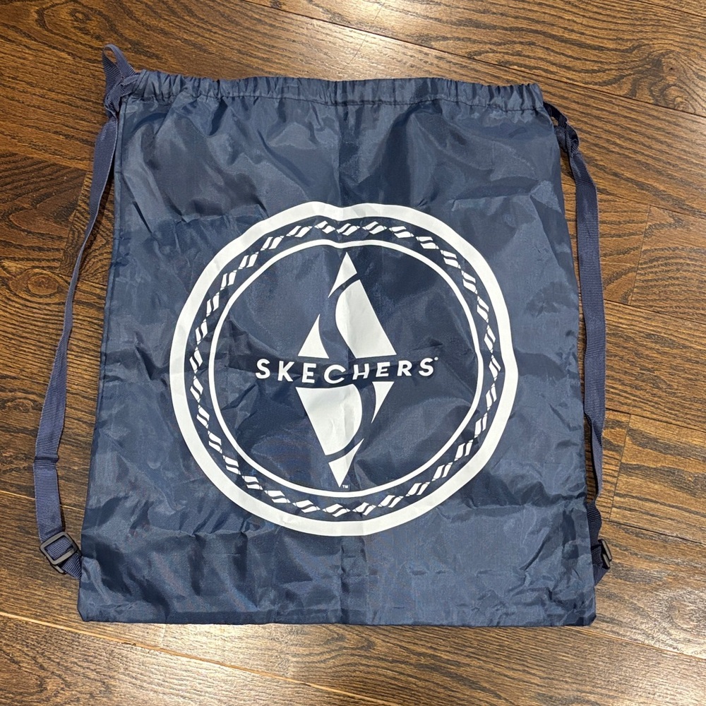 Skechers Blue Drawstring Backpack